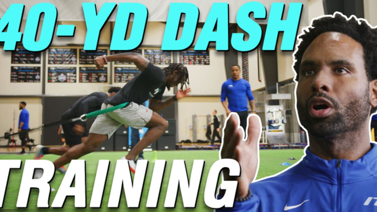 How NFL prospects train to run their fastest 40yard dash