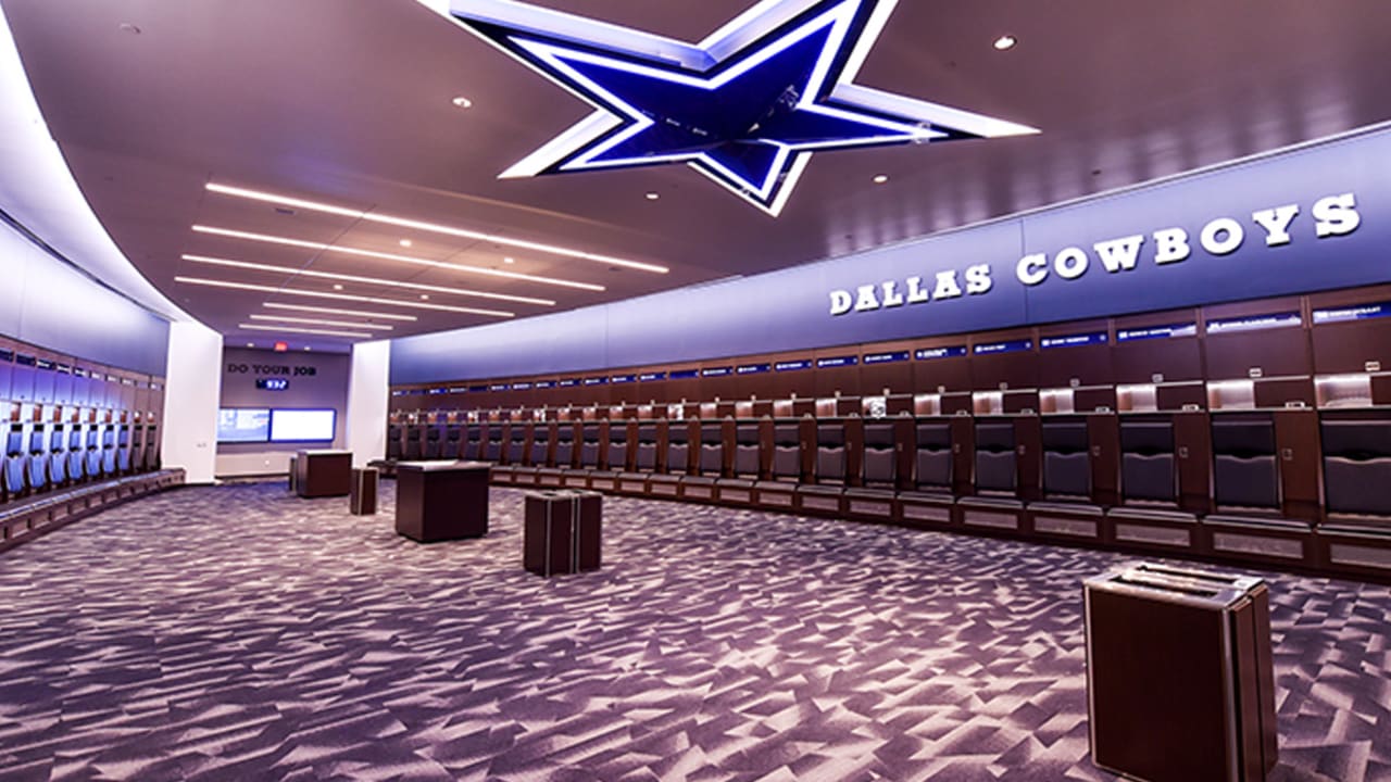 dallas cowboys locker room