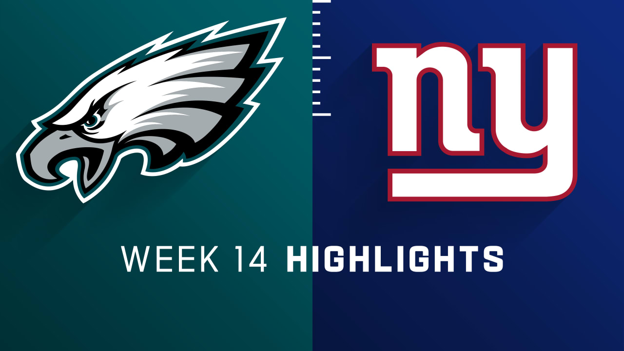 Eagles vs. Giants Week 12 Highlights