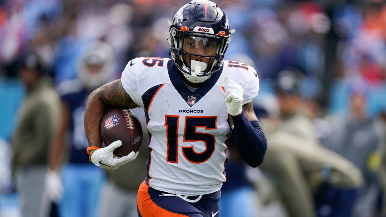 Denver Broncos wide receiver Jalen Virgil's first career catch goes for ...