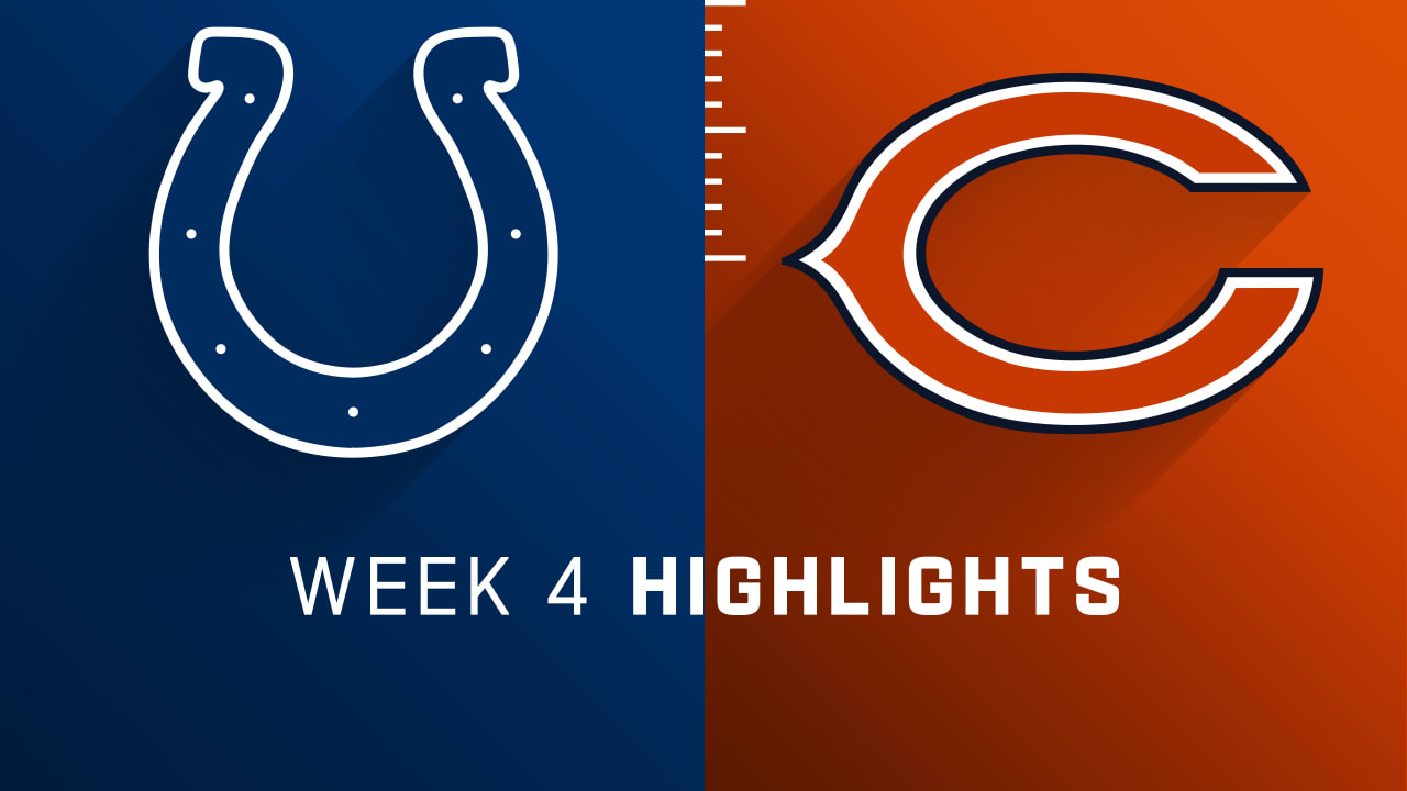 Indianapolis Colts vs. Chicago Bears Week 4 highlights