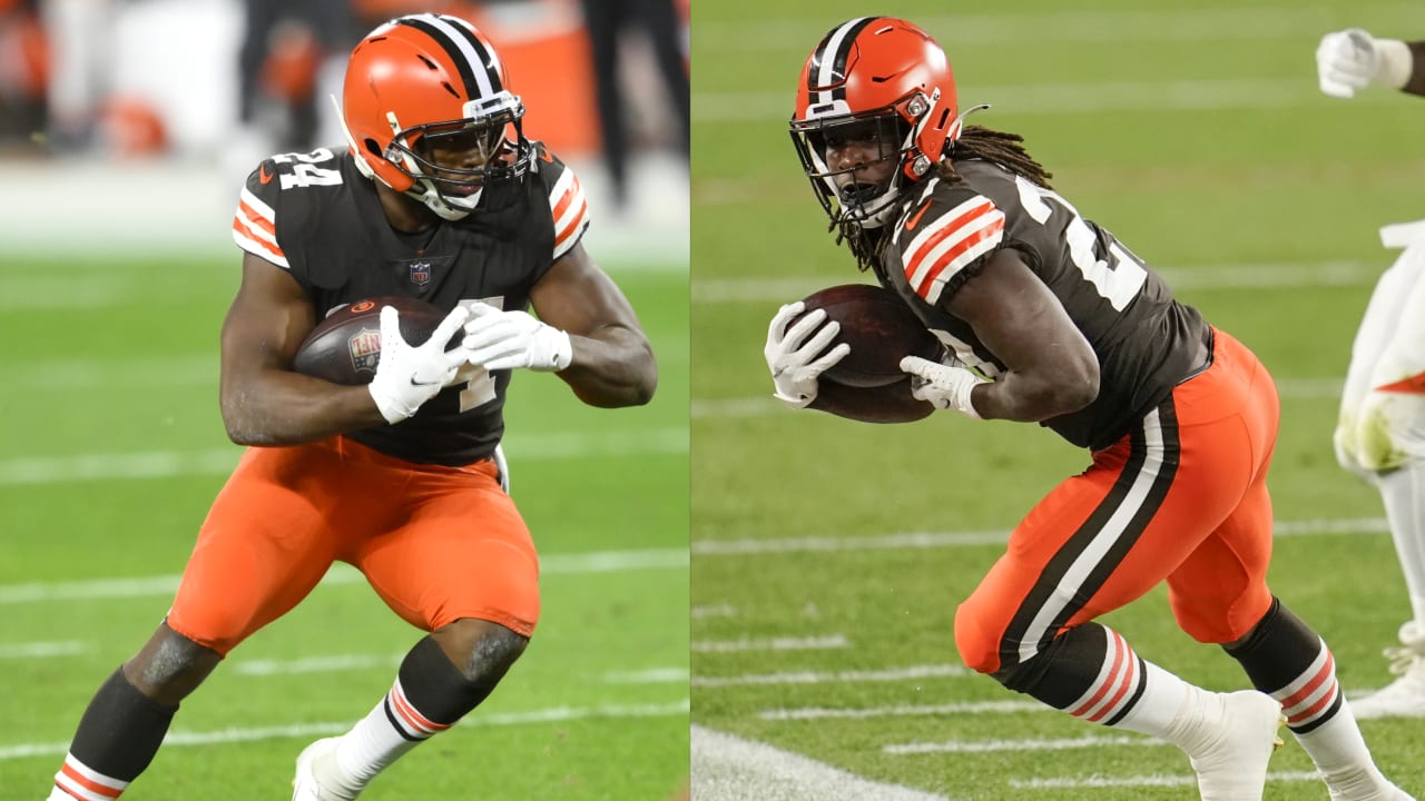 Browns RBs Nick Chubb, Kareem Hunt happy duo is staying together this year