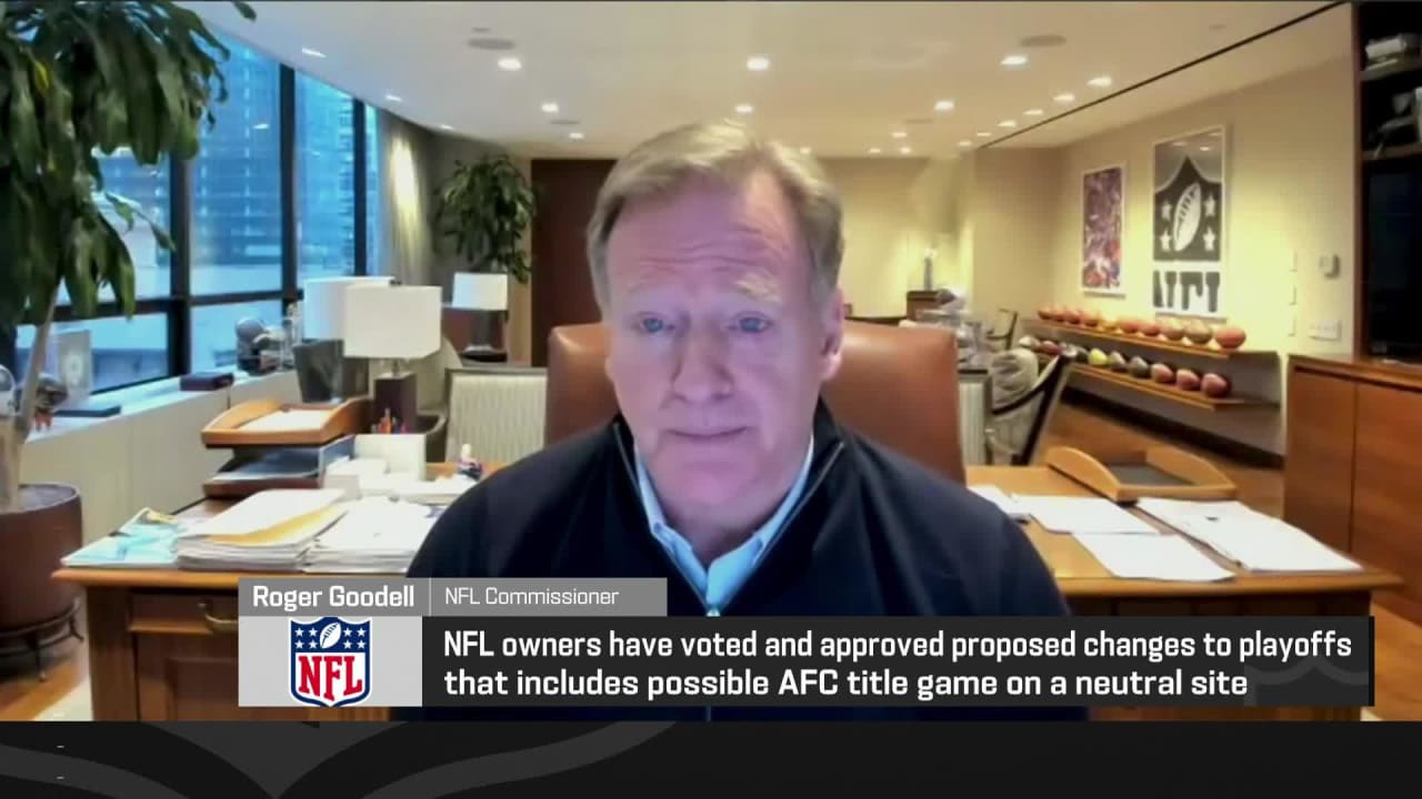 Roger Goodell revealed neutral site championship game stance