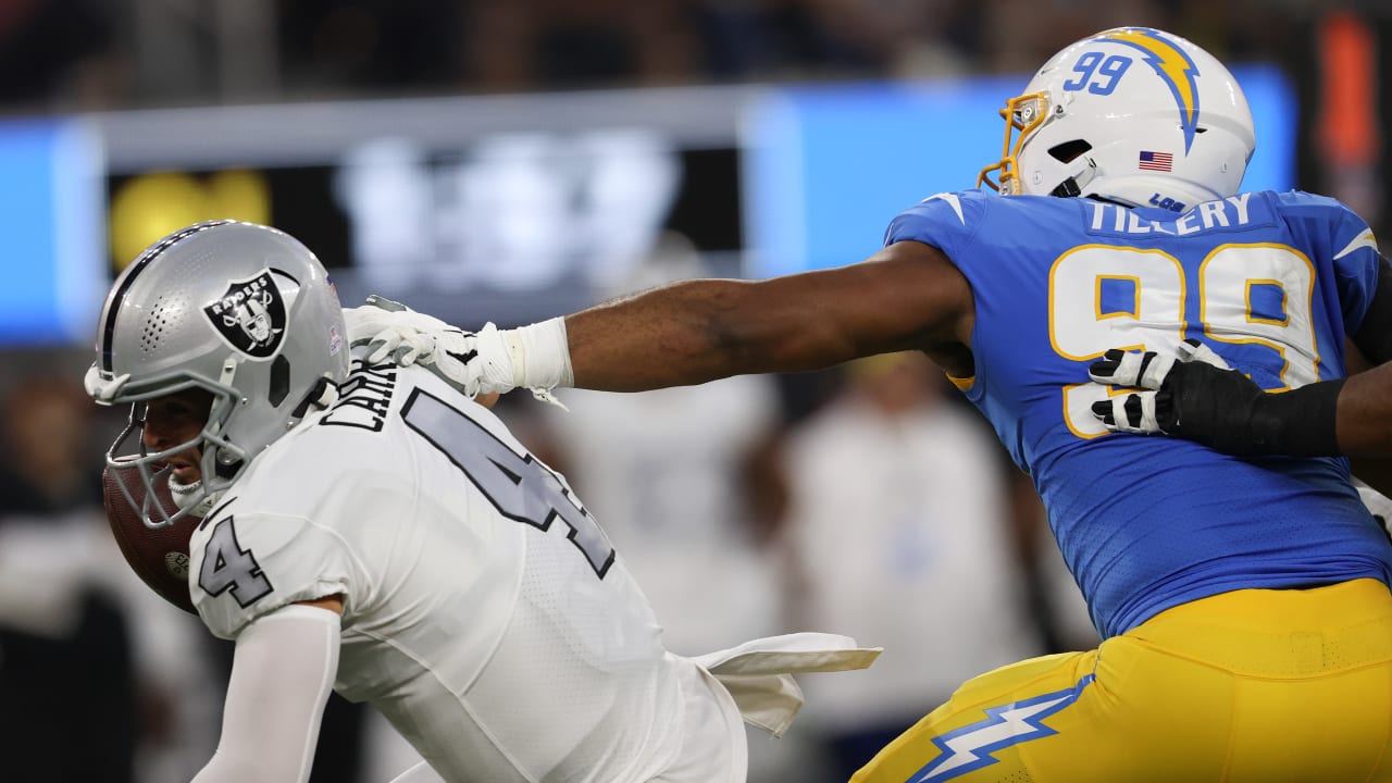 Report: Raiders claim Jerry Tillery after surprising release from Chargers  - On3