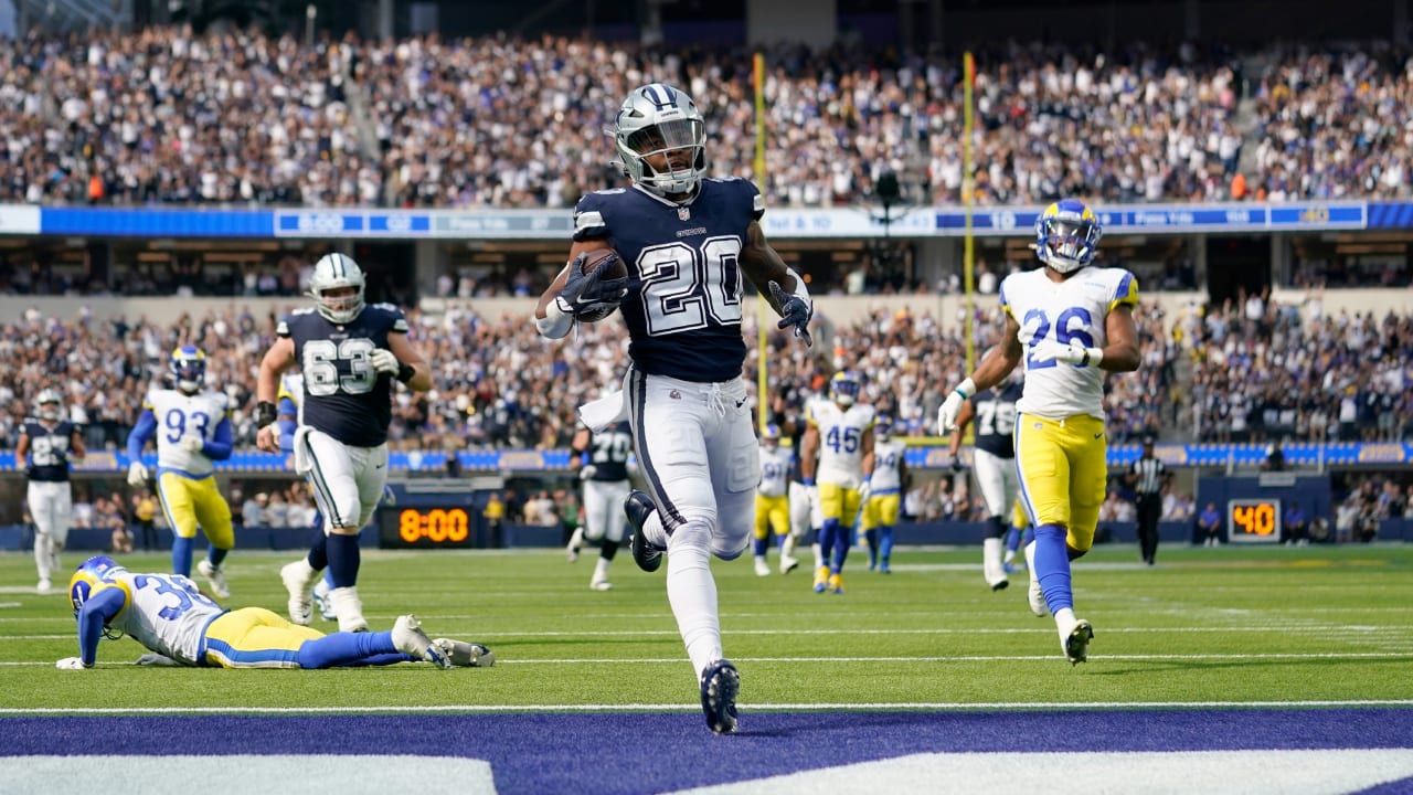 WATCH: Cowboys Tony Pollard breaks down 57-yard TD against the Rams -  Blogging The Boys