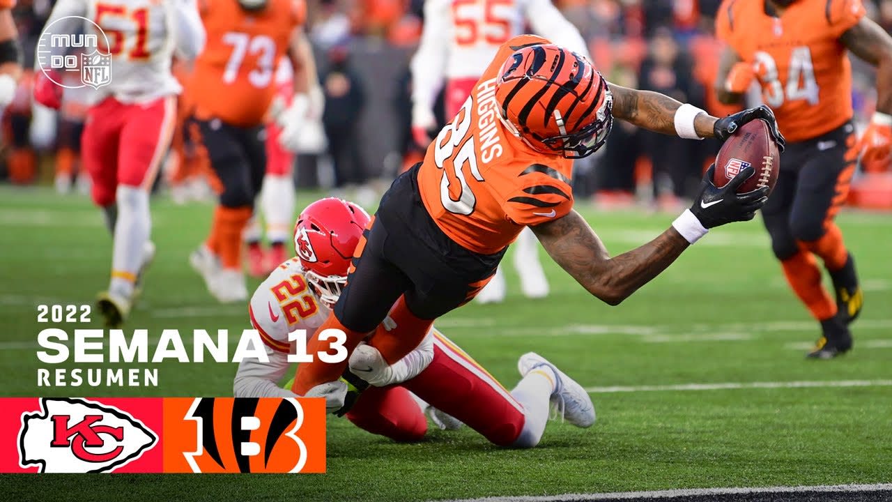 Chiefs vs Bengals Highlights semana 13