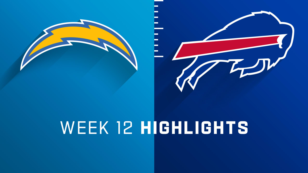 Los Angeles Chargers vs. Buffalo Bills highlights Week 12