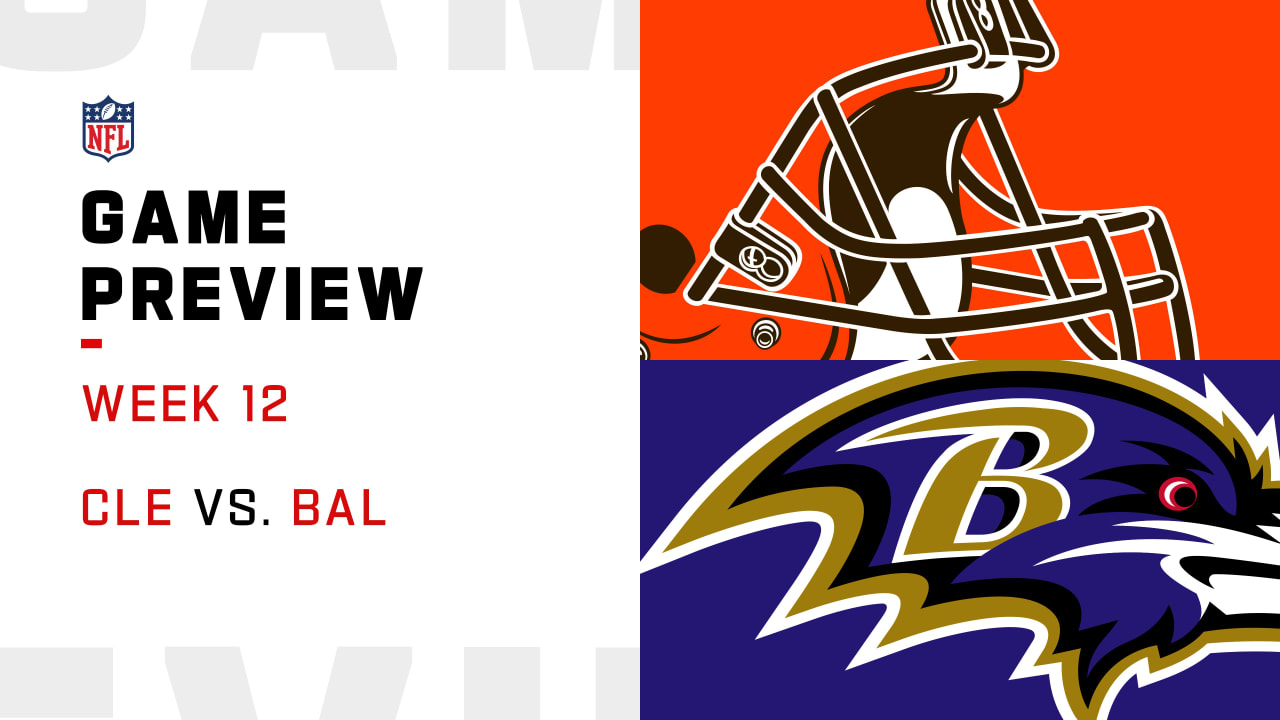 Browns Game Today: Browns vs Ravens injury report, schedule, live stream,  TV channel, and betting preview for Week 12 NFL game