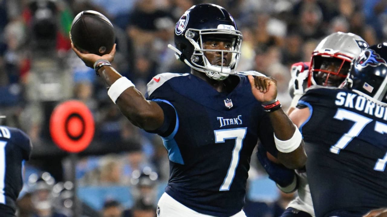 Mike Vrabel on Titans QB Malik Willis' performance vs. Patriots: 'Love the  way that he competed