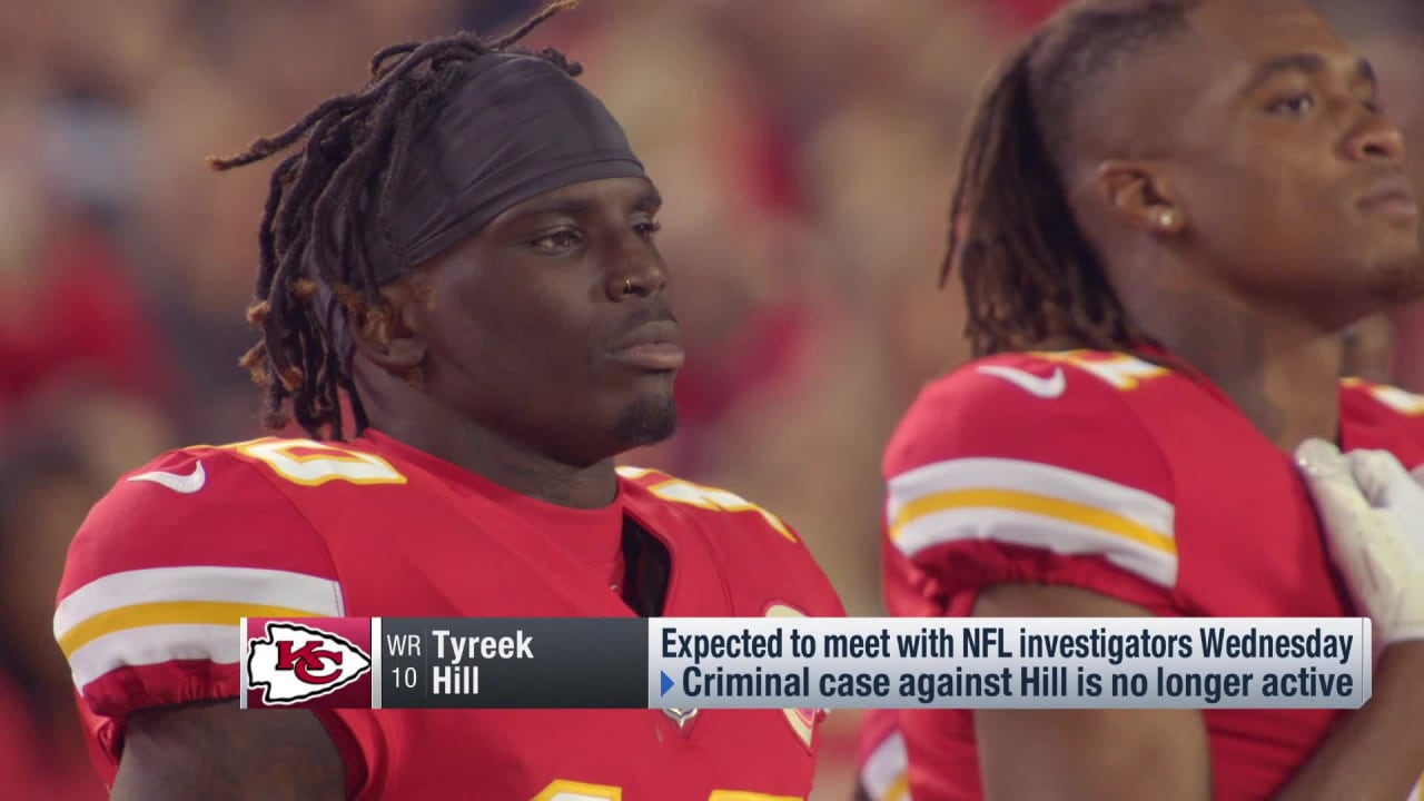 Chiefs' WR Tyreek Hill to meet with NFL investigators this week