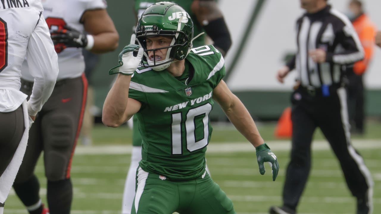 Braxton Berrios went from afterthought to Jets' top receiver