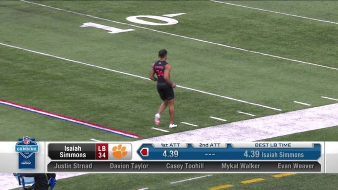 D Andre Swift Runs Official 4 48 Second 40 Yard Dash
