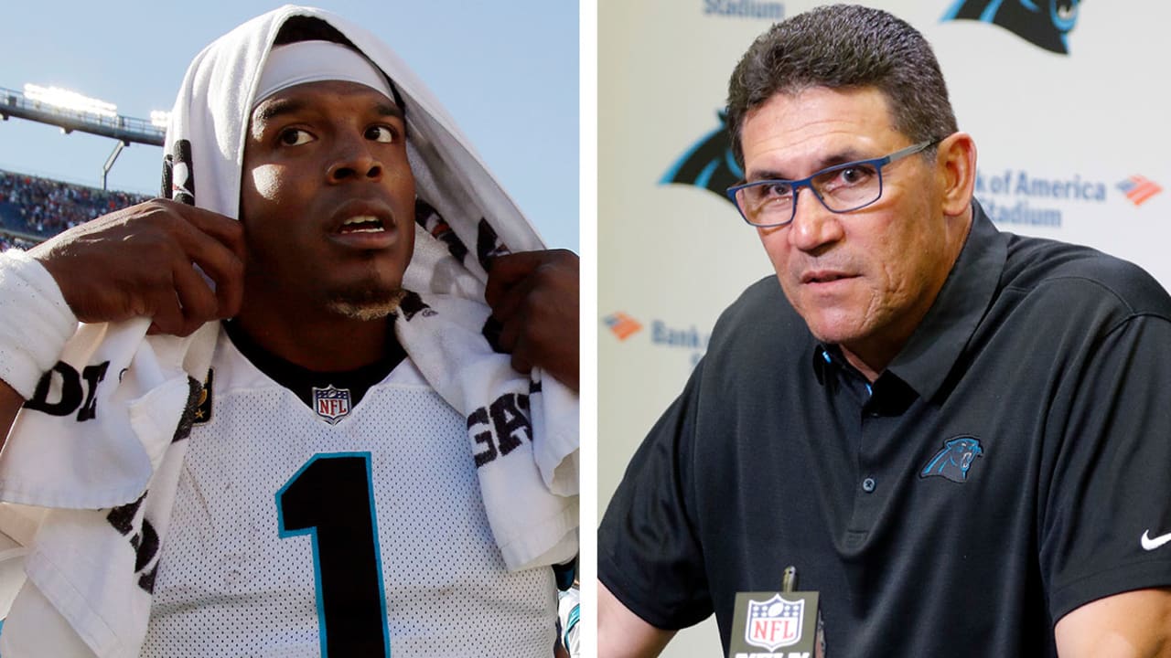 Panthers coach Ron Rivera: Newton's comments were 'a mistake'