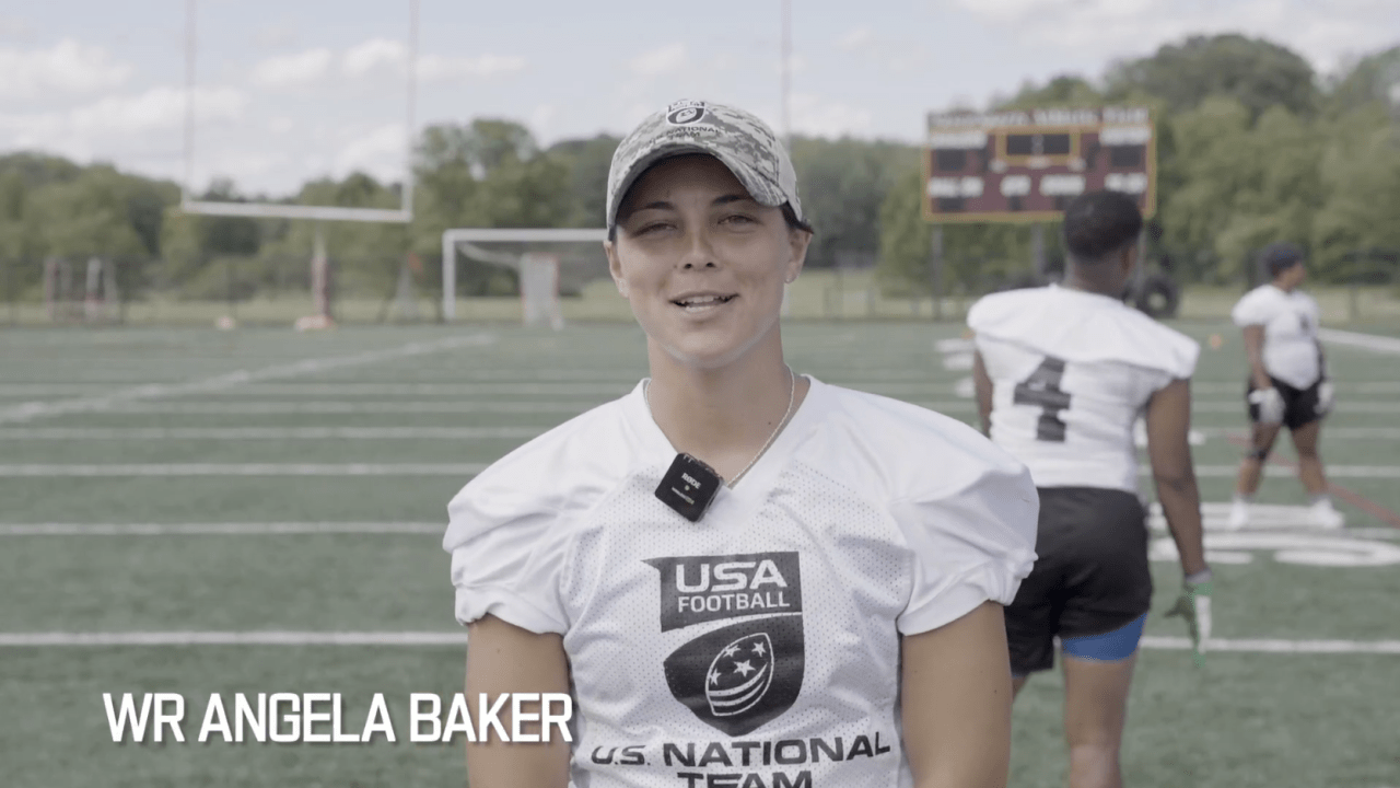 Young Women Tackle Professional Football