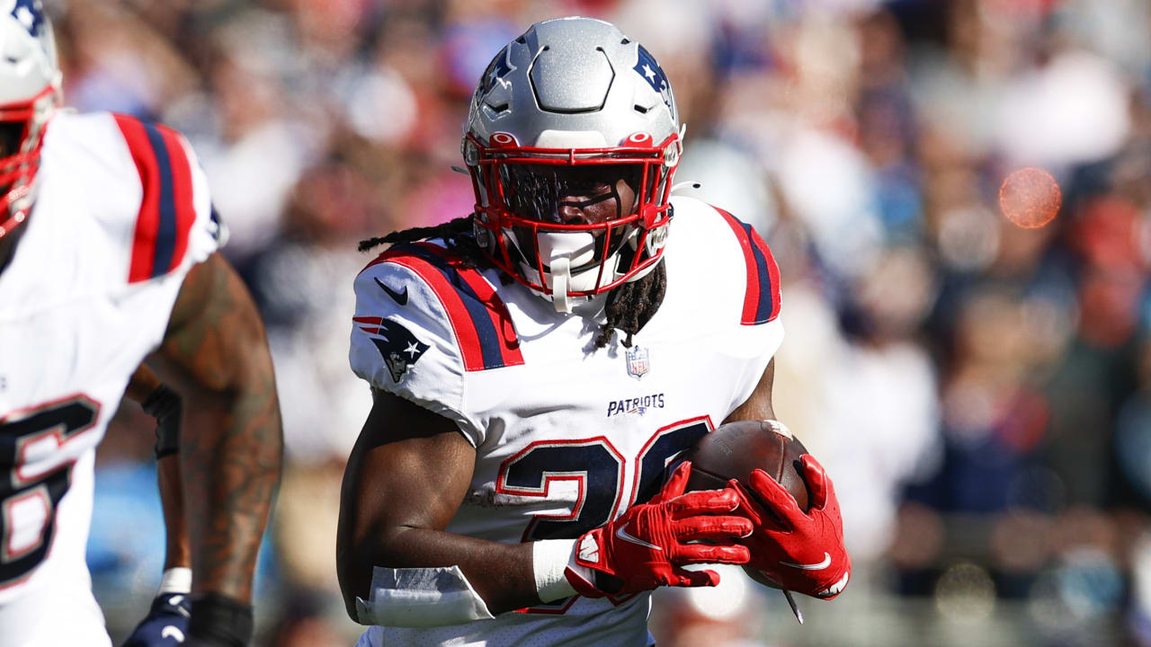 Best New England Patriots Running Back Rhamondre Stevenson Plays Vs ...