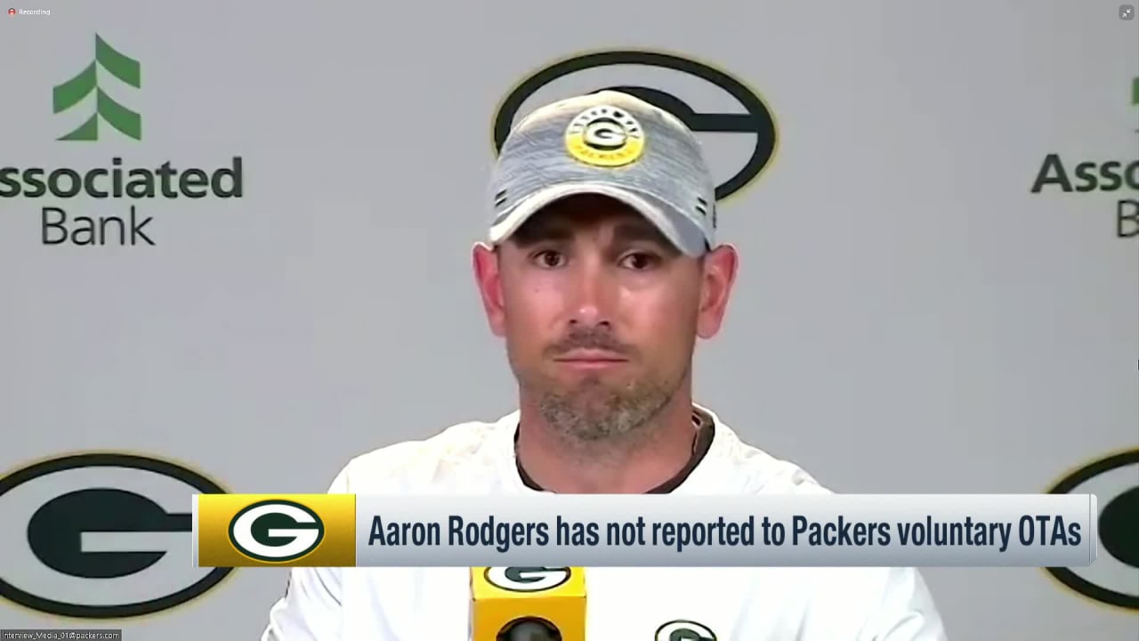 LaFleur on Rodgers: 'We want him back in the worst way'