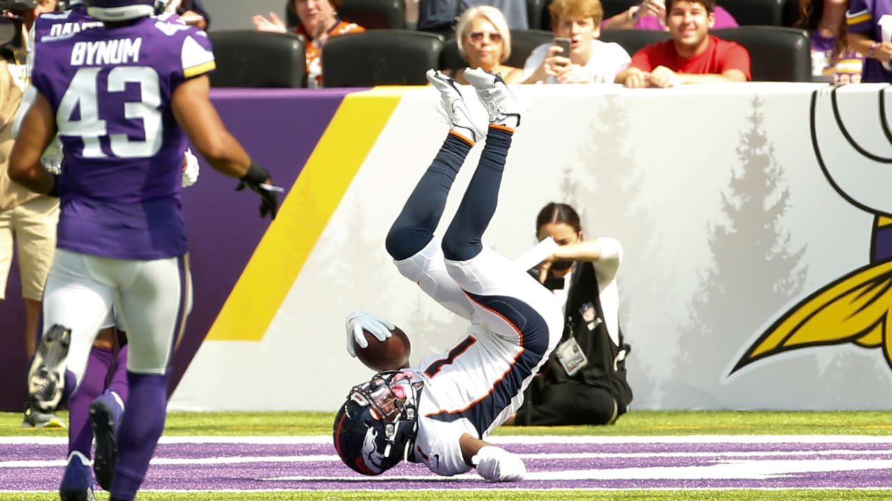 K.J. Hamler touchdown video: Watch Broncos WR break 80-yard TD in