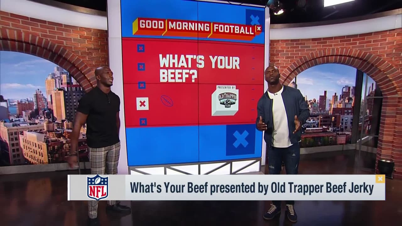 New England Patriots safety Devin McCourty, NFL Network's Jason McCourty share their beef with