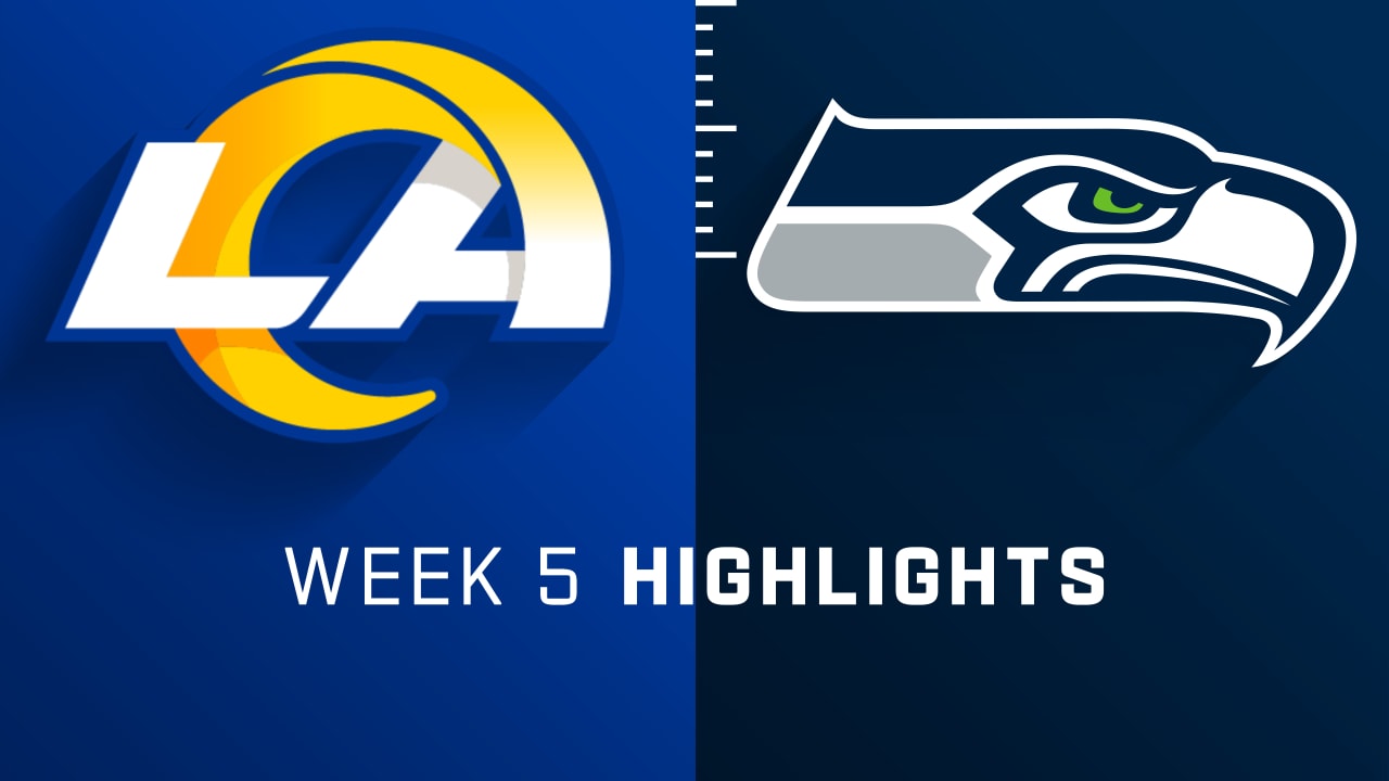 2021 Week 5 Key Matchups: Seahawks vs. Rams