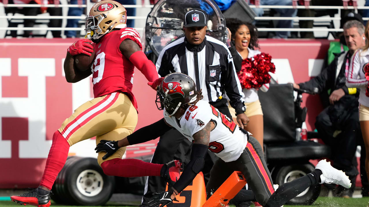 San Francisco 49ers wide receiver Deebo Samuel wins dangerous race to ...