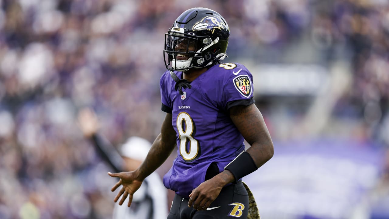 Baltimore Ravens Lamar Jackson Salute to Service Jersey