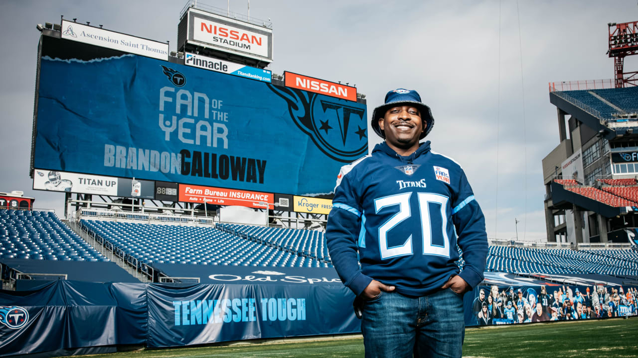 NFL Fan of the Year Brandon Galloway