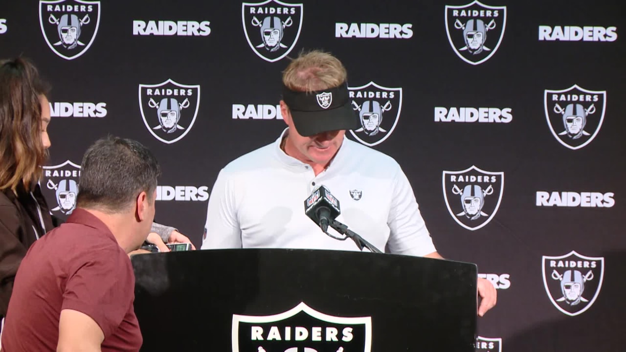 Raiders postgame press conference