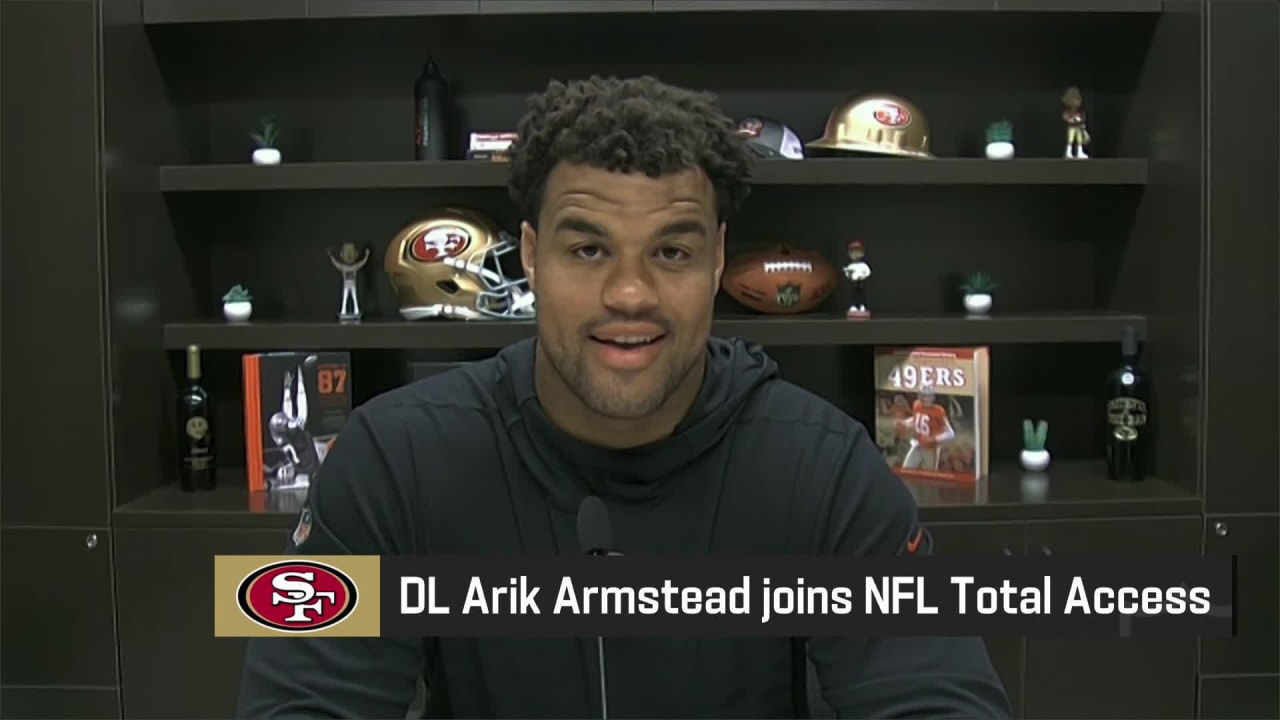 49ers DL Arik Armstead shows how NFL game check works