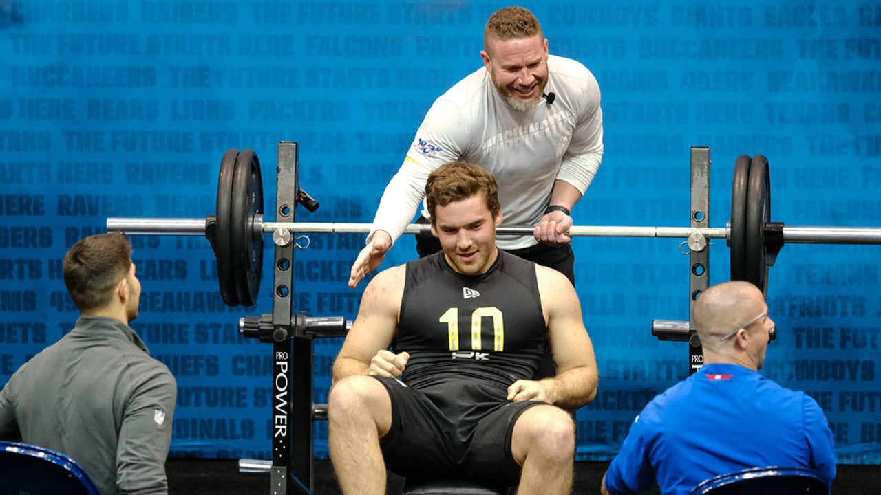 Punter Michael Turk thrills at NFL Combine with 25 bench reps
