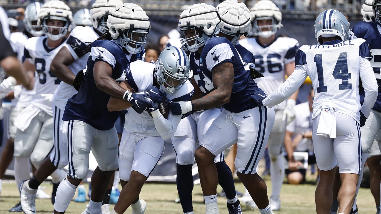 NFL Media's Kayla Burton previews Dallas Cowboys' mock game at training ...