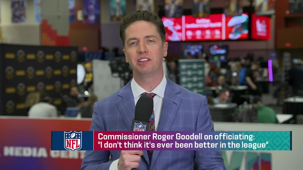 NFL Network's Tom Pelissero discusses NFL Commissioner Roger Goodell's  response to officiating and scheduling during press conference