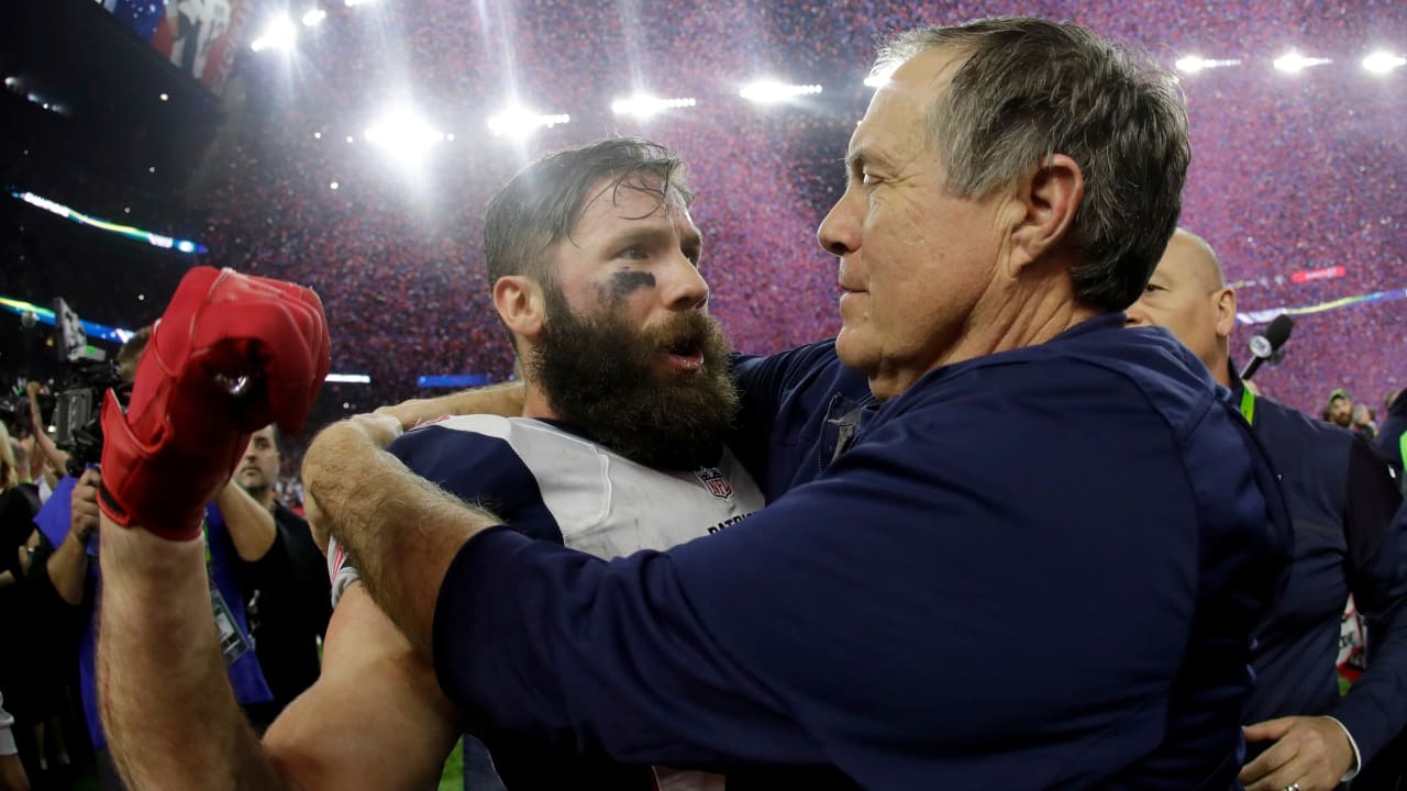 Bill Belichick says Julian Edelman makes him want to work harder