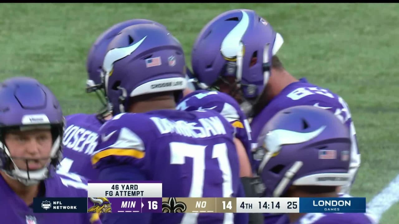 Minnesota Vikings' Top Plays Vs. New Orleans Saints | Week 4