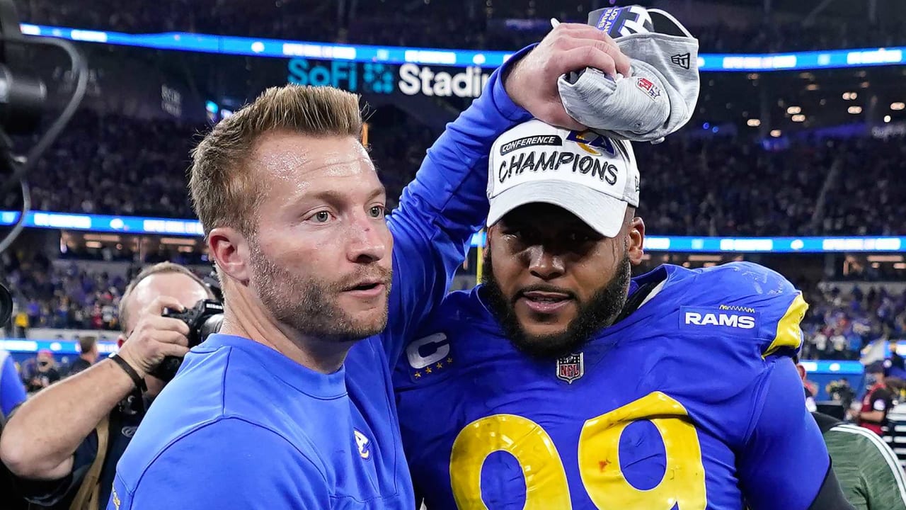 Rams' Sean McVay confident in Aaron Donald during rebuild: 'The