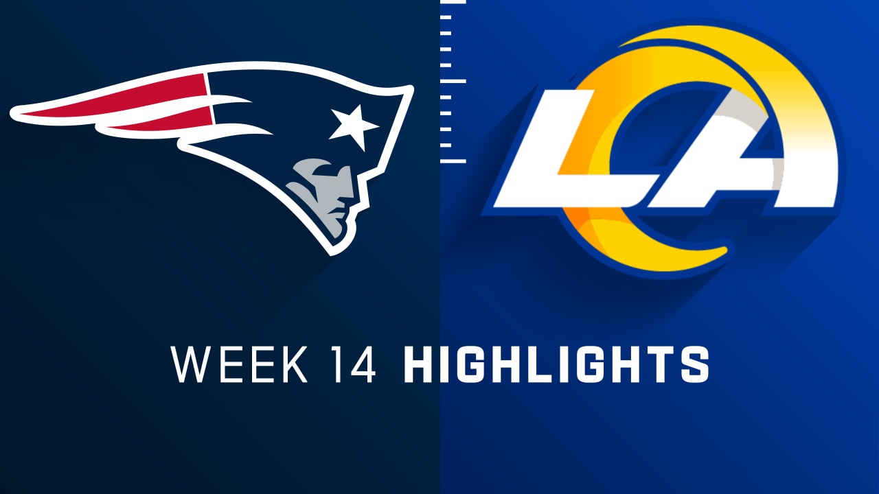 New England Patriots vs. Los Angeles Rams highlights