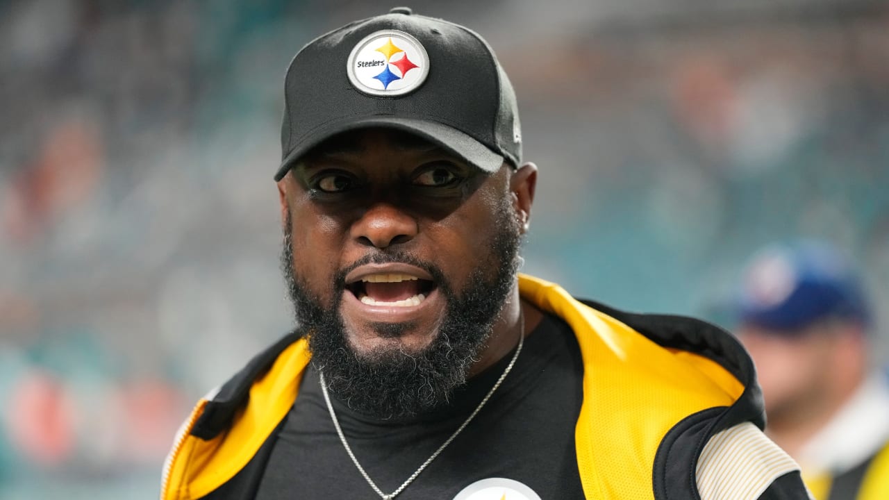 Coach Mike Tomlin gives his keys to winning the game against the