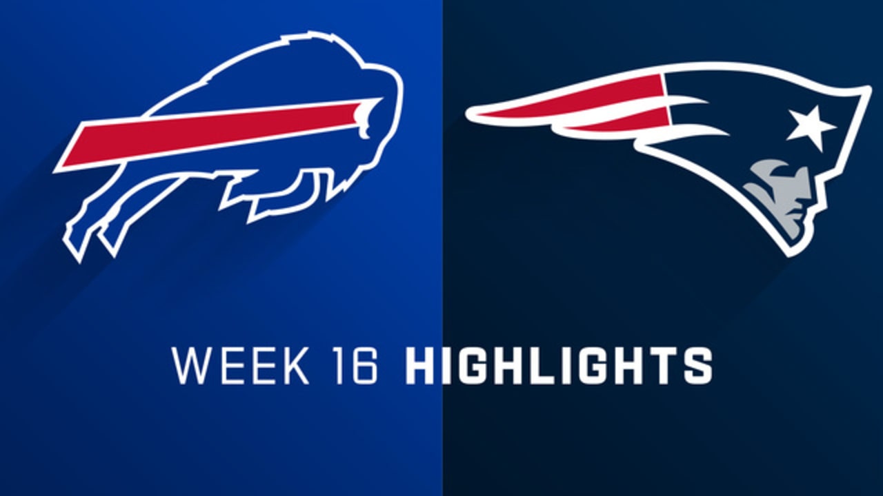 Bills vs. Patriots Week 16 Highlights