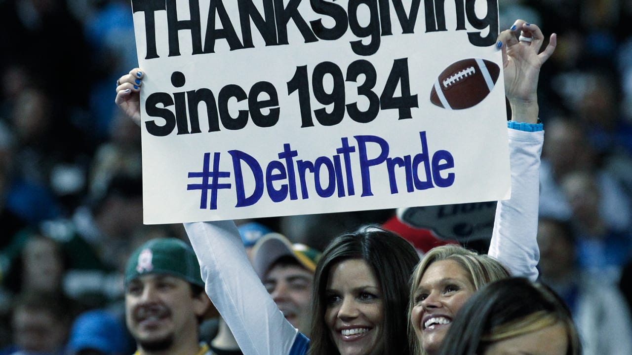 NFL gives thanks to Thanksgiving Day football games