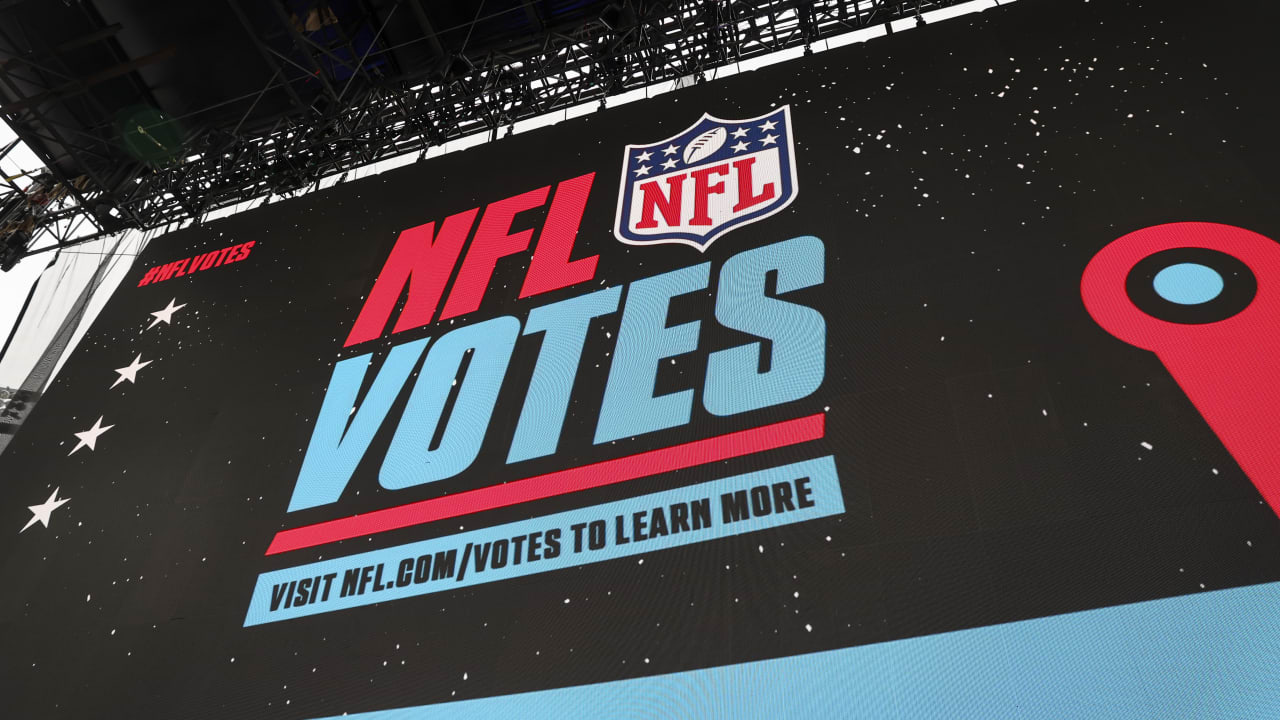 NFL Votes continuing league-wide voter education, registration, activism during 2022 midterm elections