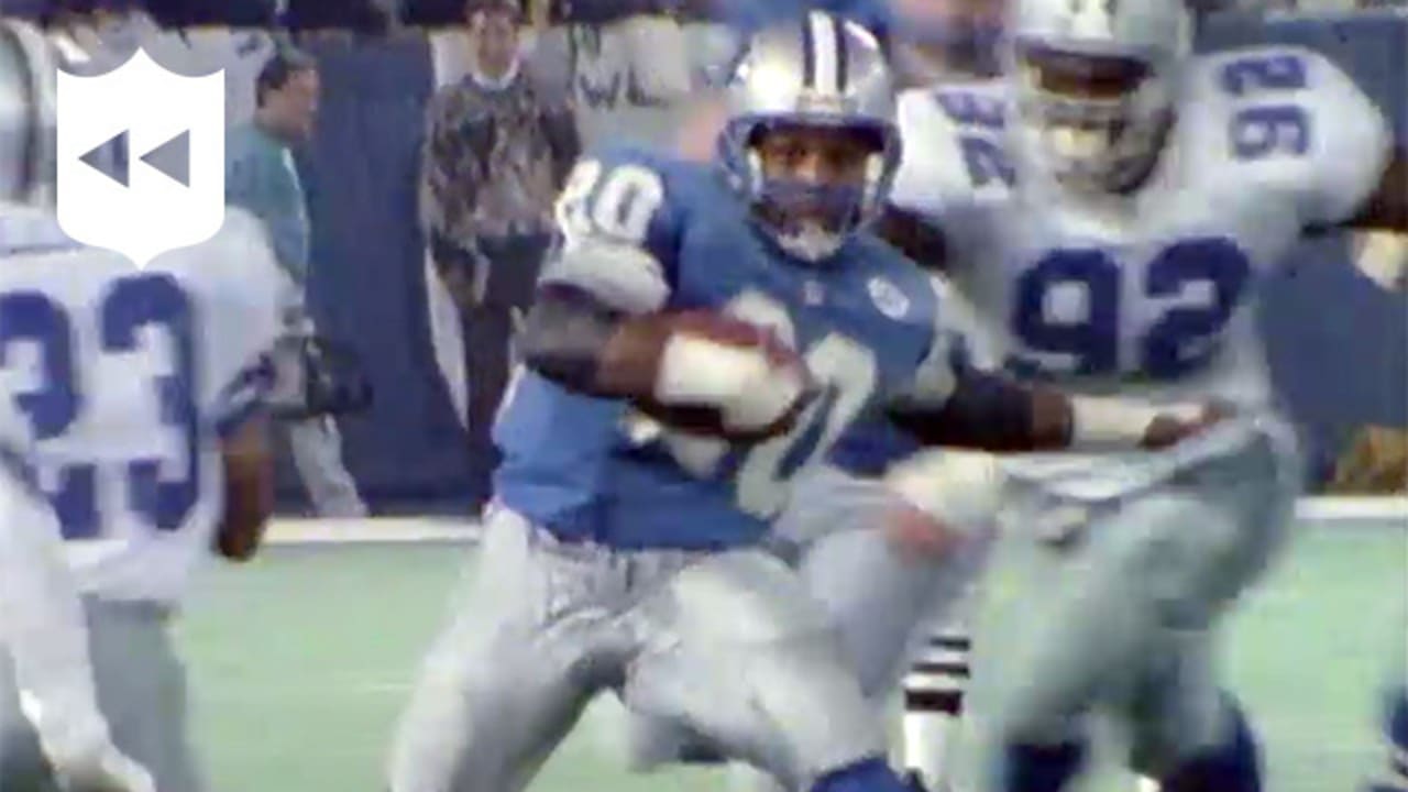 NFL Throwback: Barry Sanders' 47-yard TD run vs. Cowboys in playoffs