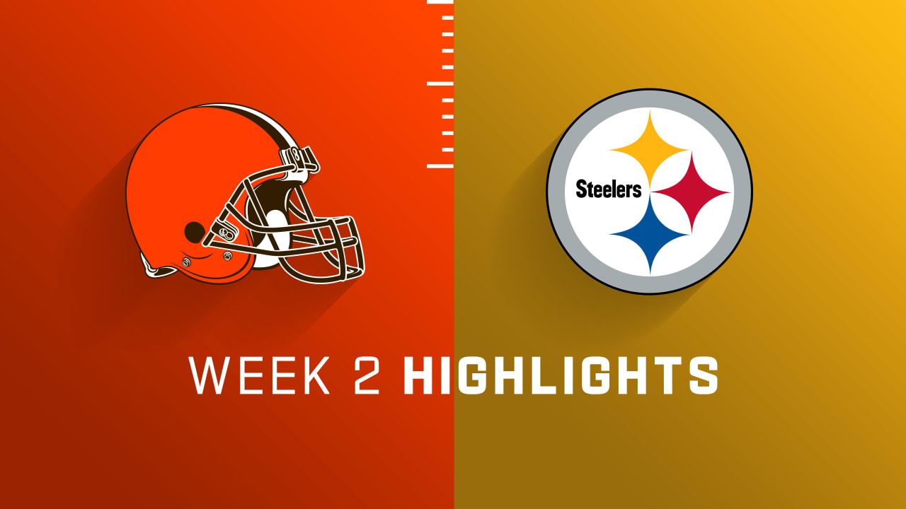 Cleveland Browns vs. Pittsburgh Steelers highlights