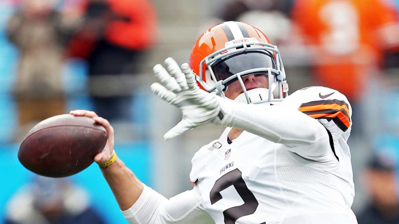 Johnny Manziel gets to show his stuff for Cleveland Browns - Los