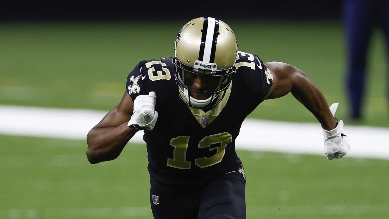 Saints' Michael Thomas, Emmauel Sanders back at practice