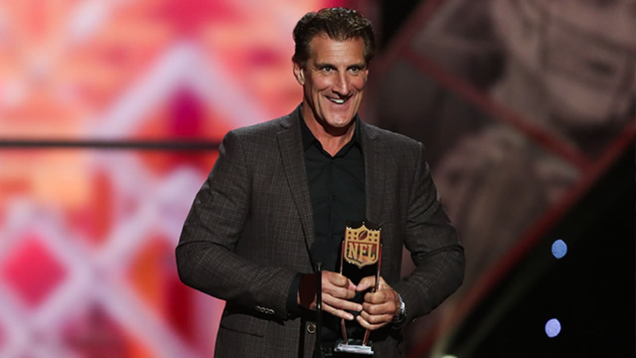 John Bosa accepts Defensive Rookie of the Year award for son Nick Bosa