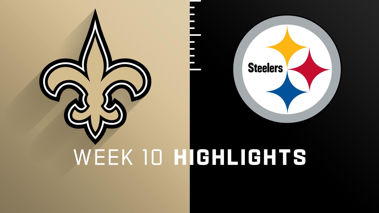 New Orleans Saints vs. Pittsburgh Steelers highlights