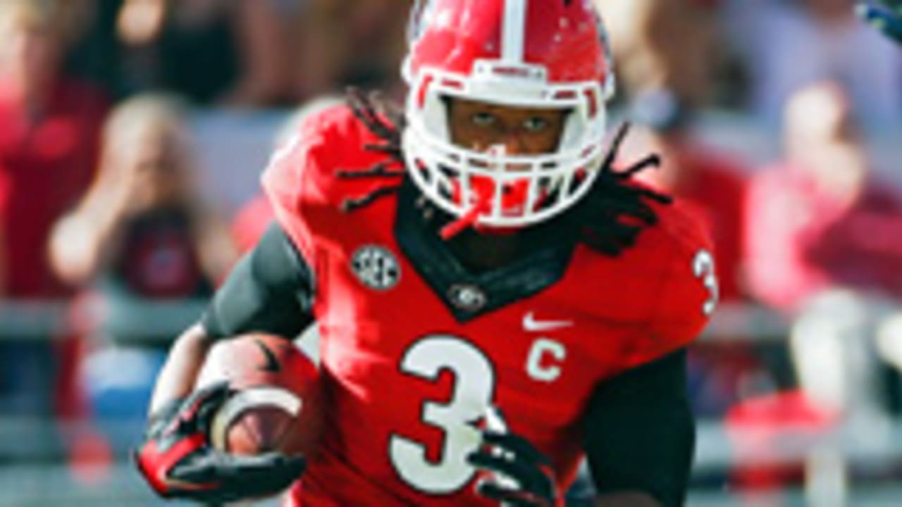 Georgia RB Todd Gurley in 'good spirits' after injury