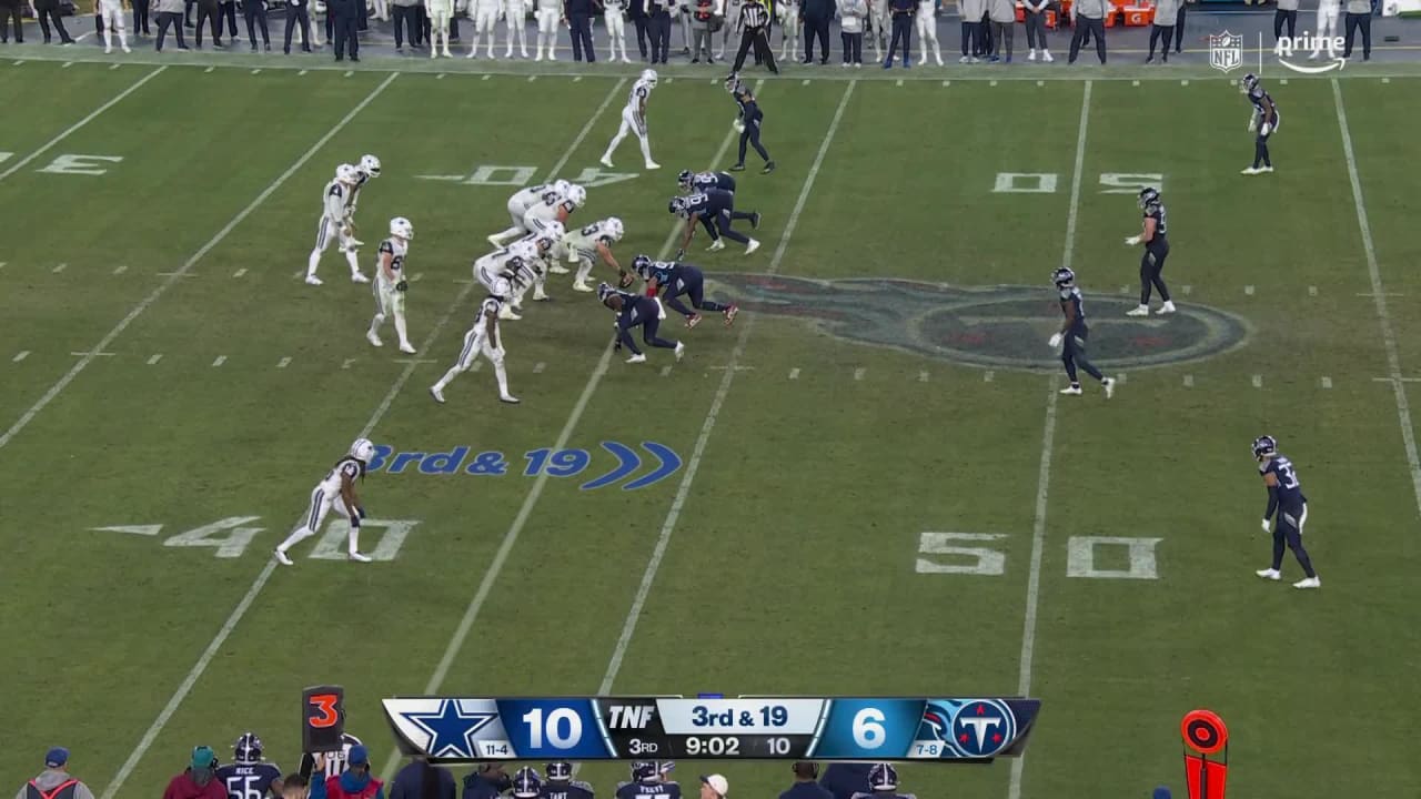 NFL Week 17 top plays: Cowboys defeat Titans on TNF