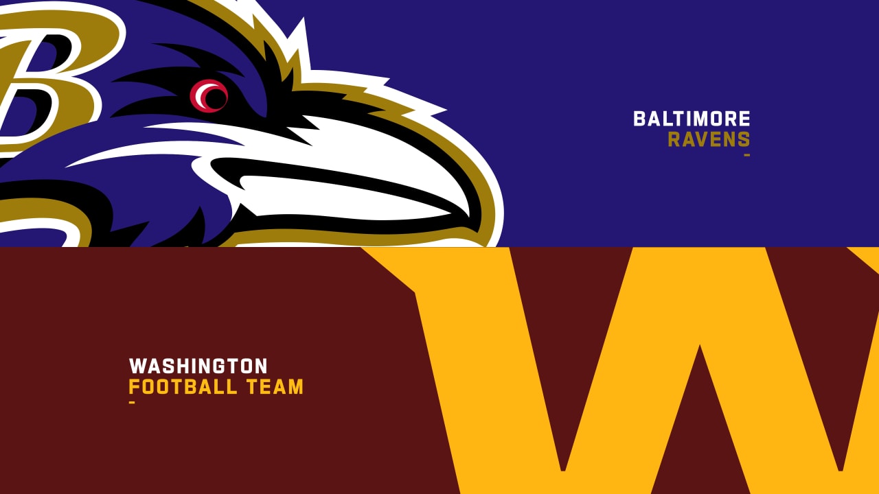 baltimore ravens vs washington football team
