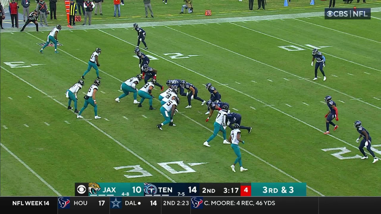 Jacksonville Jaguars wide receiver Zay Jones' key thirddown drop forces Jags into field goal