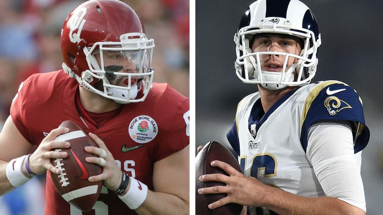 Is Baker Mayfield better than Jared Goff out of college?